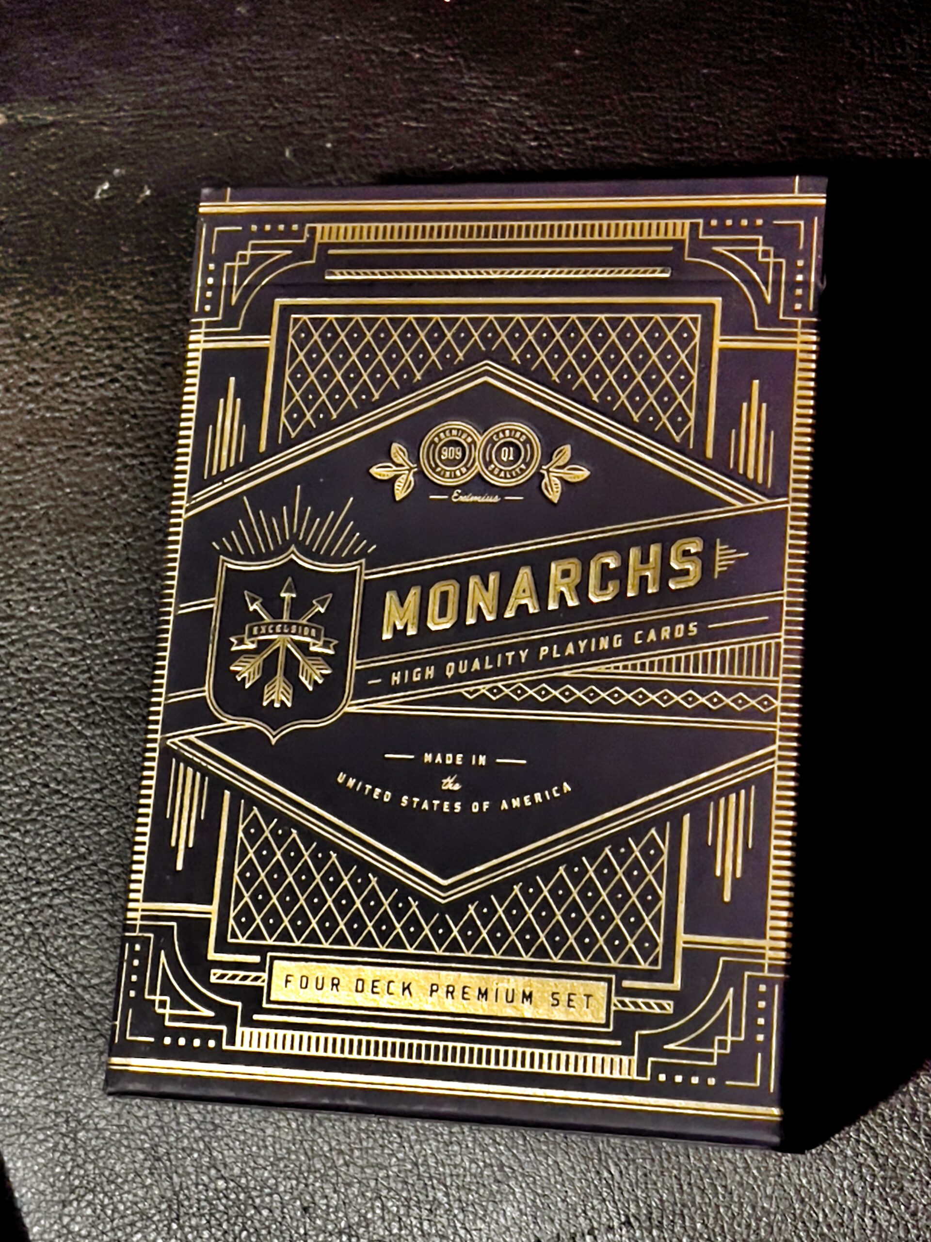 Theory11 Monarch Playing Card Box-Set (4 Deck Premium Set